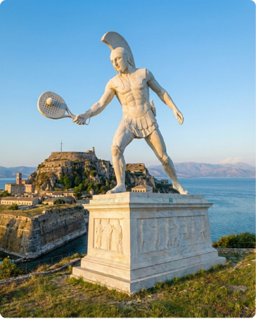 Achilleon Padel Corfu